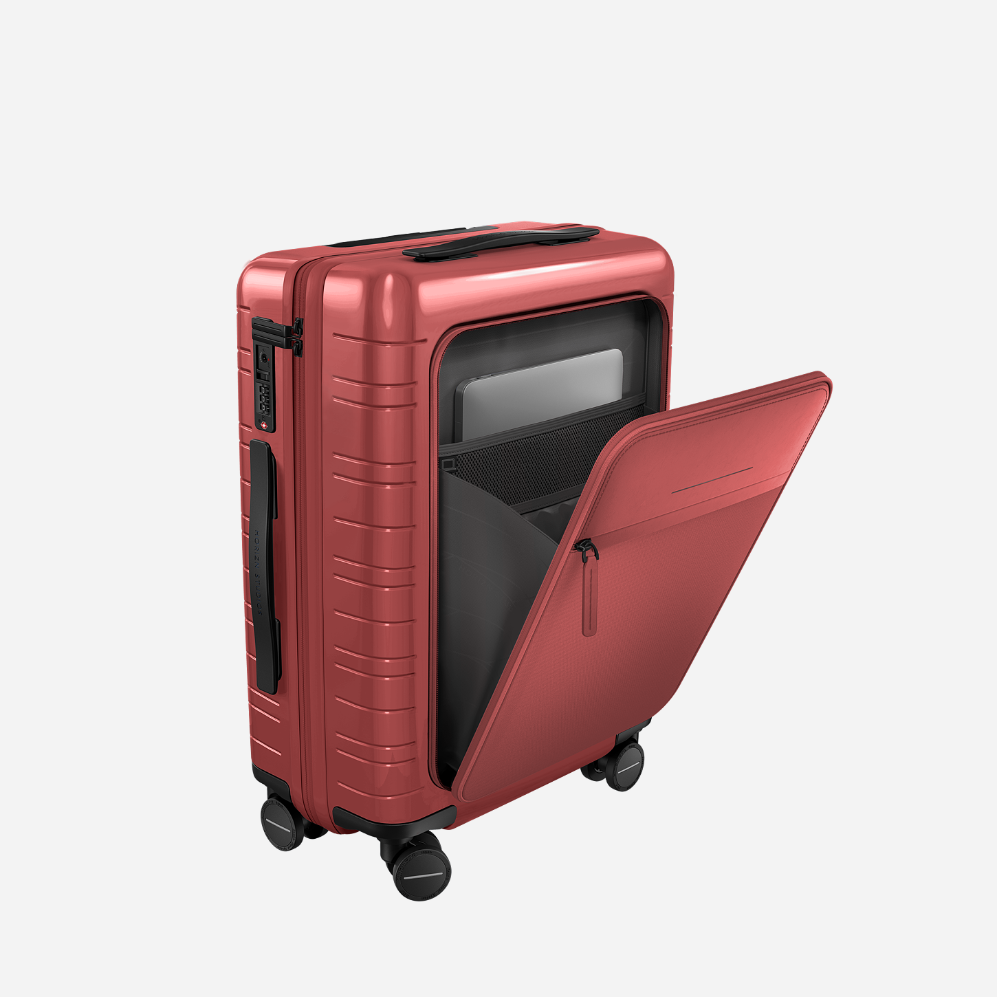 Horizn Studios M5 laptop compartment red 